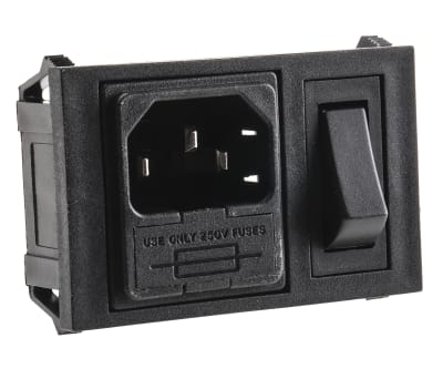 Product image for SP SNAPIN FUSED HORIZONTAL PLUG W/O NEON