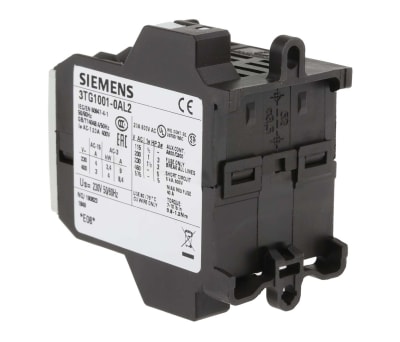 Product image for 3NO 1NC contactor,4kW 20A 230Vac/dc coil