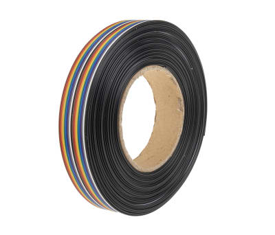 Product image for 20 way 7/0.15 PVC ribbon cable,10m