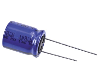 Product image for 136 RVI Aluminium Radial Cap,16V,2200uF