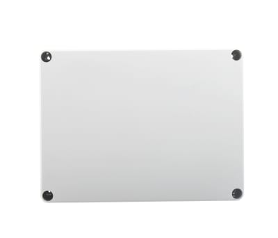 Product image for ABS enclosure w/grey lid,160x120x90mm