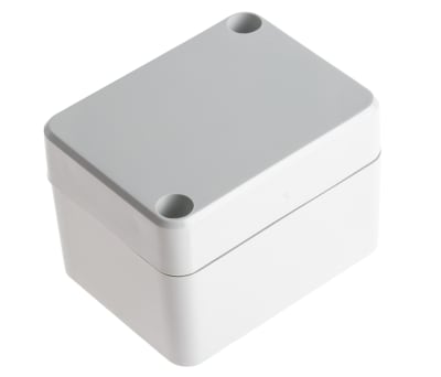 Product image for ABS enclosure w/grey lid,65x50x45mm