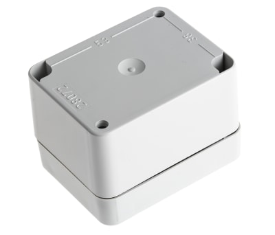 Product image for ABS enclosure w/grey lid,65x50x45mm