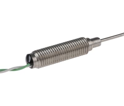 Product image for K s/steel sheath thermocouple,1.5mmx0.5m