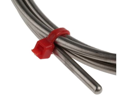 Product image for K s/steel sheath thermocouple,3mmx1m