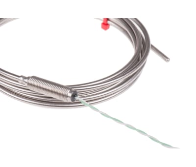 Product image for K S/STEEL SHEATH THERMOCOUPLE,3MMX2M