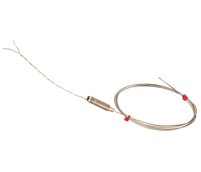 Product image for K inconel sheath thermocouple,1mmx1m