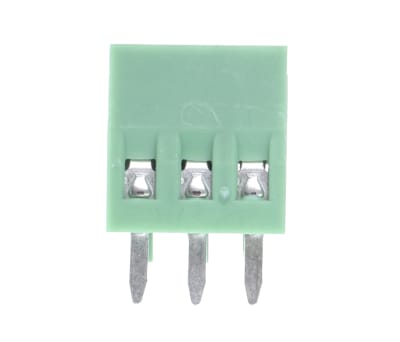 Product image for 3 WAY PCB VERTICAL MOUNT TERMINAL,2.54MM