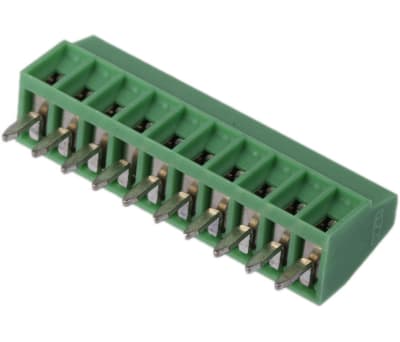 Product image for 10WAY PCB VERTICAL MOUNT TERMINAL,2.54MM