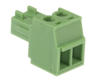 Product image for 2 WAY CABLE MOUNT SCREW TERMINAL,3.81MM