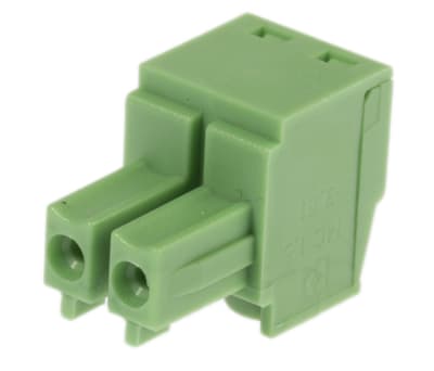 Product image for 2 WAY CABLE MOUNT SCREW TERMINAL,3.81MM