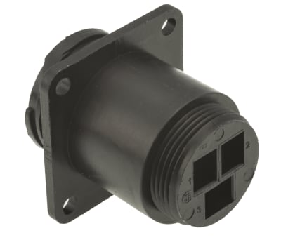 Product image for 3way socket contact panel receptacle,35A