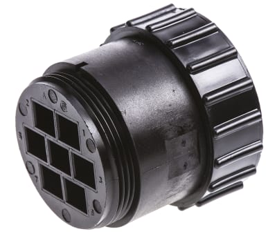 Product image for 7 way pin contact cable receptacle,35A