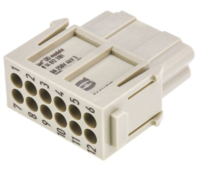 Product image for Han(R) DD female contact module