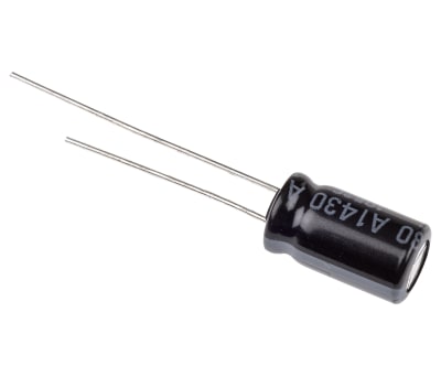 Product image for Rubycon 47μF Electrolytic Capacitor 35V dc, Through Hole - 35YXF47M6.3X11