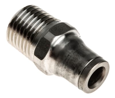 Product image for Male taper straight adaptor,R1/4x6mm