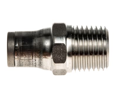 Product image for Male taper straight adaptor,R1/4x6mm