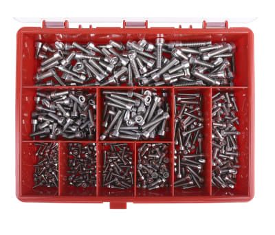 Product image for A4 s/steel cap head socket screw kit