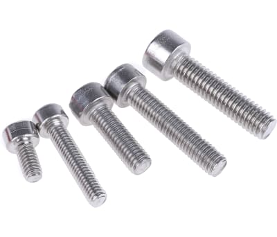 Product image for A4 s/steel cap head socket screw kit