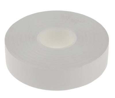 Product image for PVC INSULATING TAPE WHITE 33MX19MM AT7