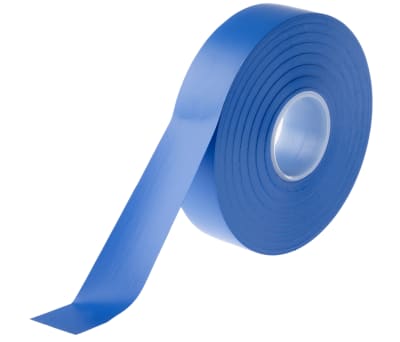 Product image for PVC INSULATING TAPE BLUE 33MX19MM AT7