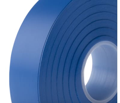 Product image for PVC INSULATING TAPE BLUE 33MX19MM AT7