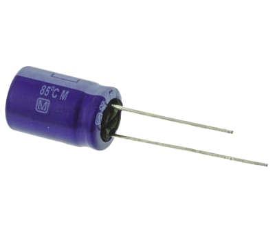 Product image for M radial Al elect cap,1000uF 16V 85degC