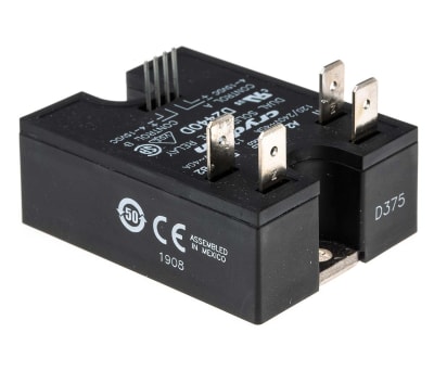 Product image for 2 O/P SSR,40A RMS 24-280VAC