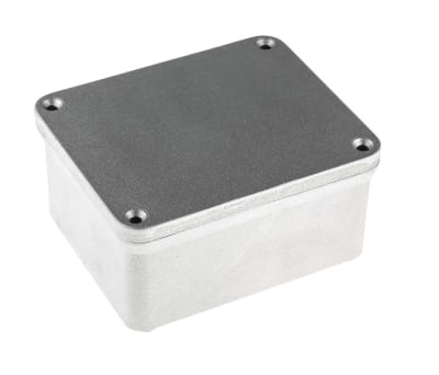 Product image for IP65 diecast aluminium box,142x117x71mm