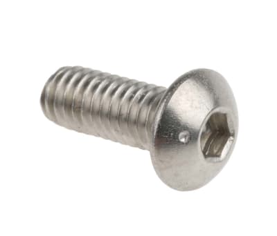 Product image for A4 s/steel skt button head screw,M4x10mm