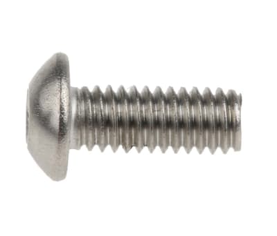 Product image for A4 s/steel skt button head screw,M4x10mm