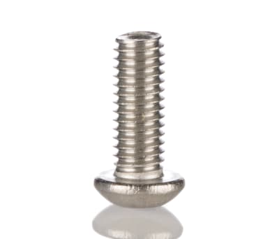 Product image for A4 s/steel skt button head screw,M6x16mm