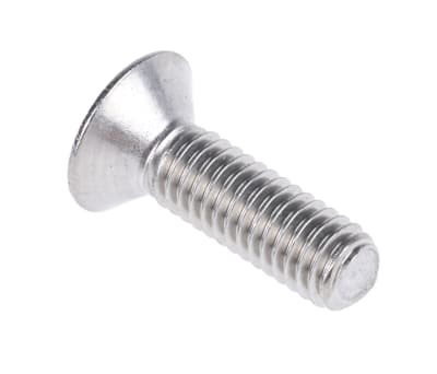 Product image for A4s/steel hex skt csk head screw,M3x10mm