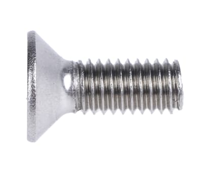 Product image for A4s/steel hex skt csk head screw,M6x16mm