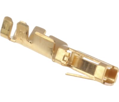 Product image for Mod II Crimp Terminal, Gold, 26-22 AWG