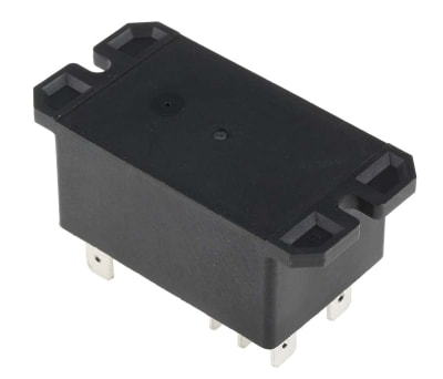 Product image for DPDT flange mount relay,30A 240Vac coil