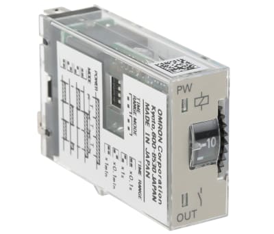 Product image for SPDT 4 function timer,0.1sec-10min 24Vdc