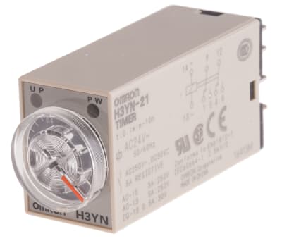 Product image for DPDT 4 FUNCTION TIMER,0.1MIN-10HR 24VAC