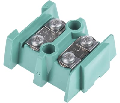 Product image for Green K thermocouple connector block
