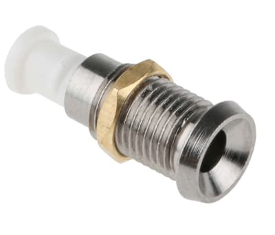 Product image for PANEL MOUNT 3MM STD CHROME LED HOLDER