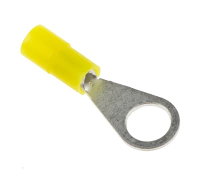 Product image for miniYel M4 ring terminal0.2-0.5sq.mm