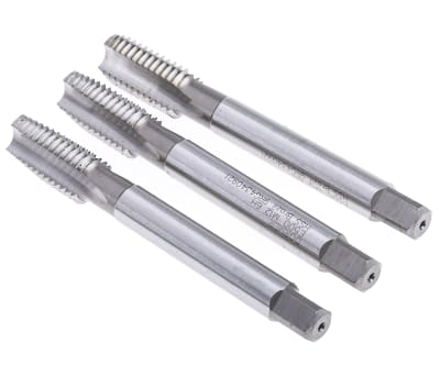 Product image for Dormer HSS M12 Straight Flute Tap Tap Set