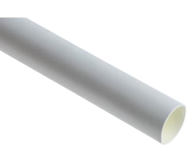 Product image for RS PRO Adhesive Lined Heat Shrink Tubing, White 6.4mm Sleeve Dia. x 1.2m Length 3:1 Ratio