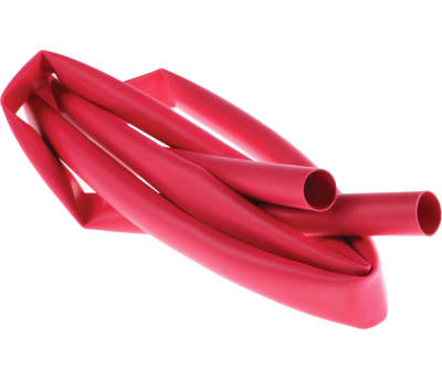 Product image for Red adhesive lined heatshrink tube,12mm