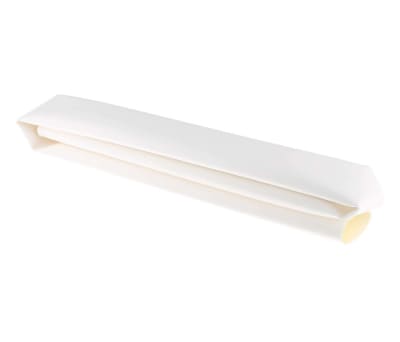 Product image for RS PRO Adhesive Lined Heat Shrink Tubing, White 40mm Sleeve Dia. x 1.2m Length 3:1 Ratio