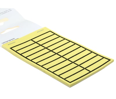 Product image for LABELS YELLOW TYPE TEK220