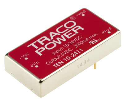 Product image for TEN102411 regulated DC-DC,5V 10W