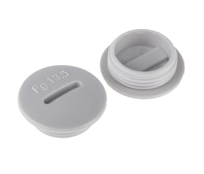 Product image for Plastic cable gland blanking plug,PG13.5