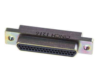 Product image for 37WAY METAL UNTERMINATE MICRO D PLUG,3A