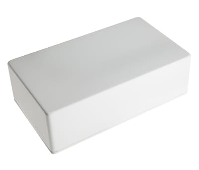 Product image for ENCLOSURE, ALUMINIUM, WHITE,191X111X61MM